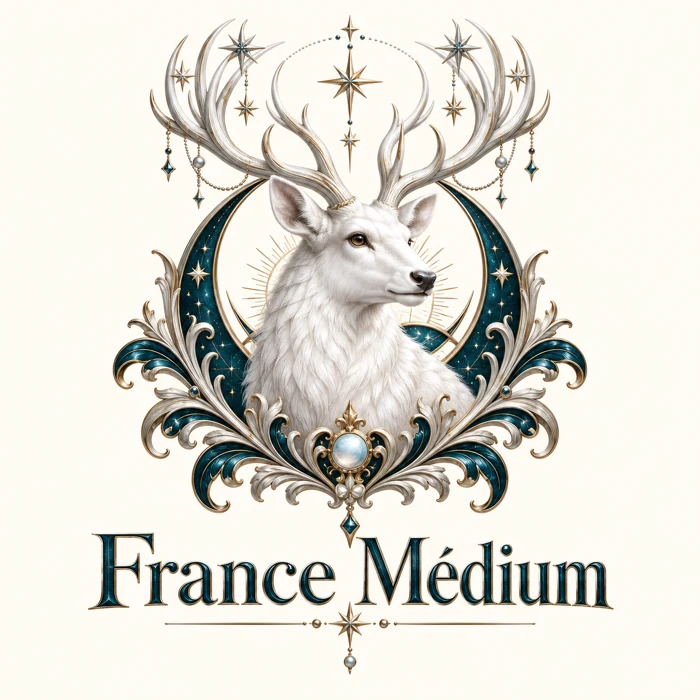 France Médium — cerf blanc